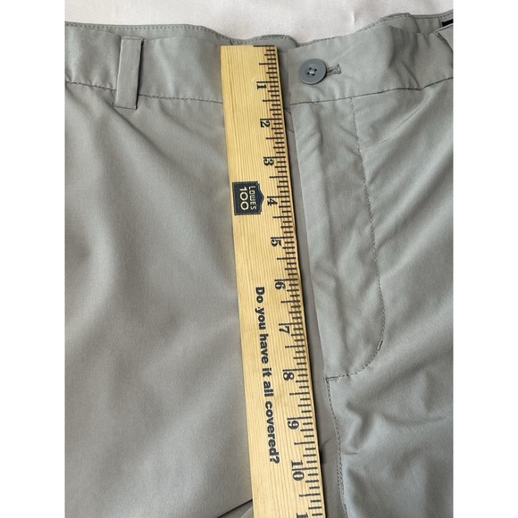 Vineyard Vines‎ Performance Shorts Mens 36 Light Gray  8" Inseam Golf Stretch - Picture 4 of 8